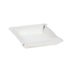 ANDREA HOUSE AX62321 Bandeja Efecto Piel Blanco