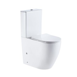 FOSSIL NATURA 03744 JENA Inodoro Completo Rimless PMR Blanco Brillo