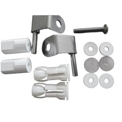 GALA G5381300 Conjunto de Bisagras y Fijaciones Asiento Fijo Caída Normal
