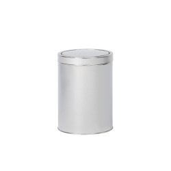 ANDREA HOUSE BA8589 Papelera Inox Brillo 5 Litros