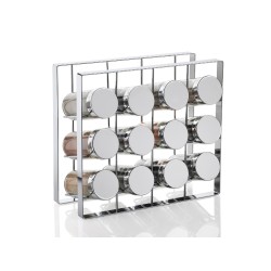 ANDREA HOUSE CC63072 Especiero Cromado 12 Botes