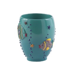 GEDY DR989200300 DORI Portacepillos Turquesa