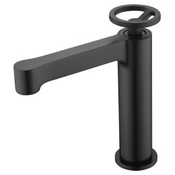 IMEX BDC033-1NG OLIMPO Grifo de Lavabo Negro Mate