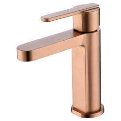 IMEX BDR001-1ORC ROMA Monomando Lavabo Oro Rosa Cepillado