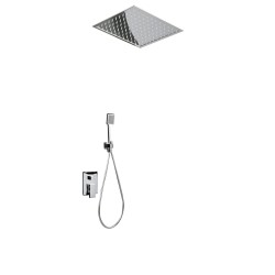 IMEX GTG008 GALES Conjunto de Ducha Empotrado Monomando Cromo