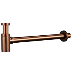 IMEX SCL002/NOR Sifón Redondo Oro Rosa Brillo