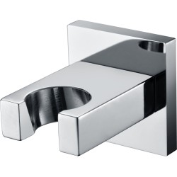 IMEX SMD002 Fijo Cuadrado Cromo Para Mango de Ducha