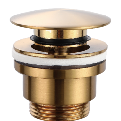 IMEX VCC014 Válvula Clic Clac PVD Color Oro Cepillado