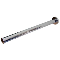 MEDICLINICS AC0961C Toallero Recto de Latón Cromo Brillo con Apoyo a Pared