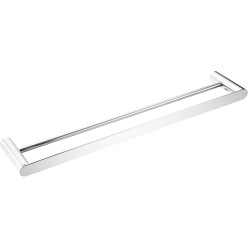 MEDICLINICS AI1311C AURA Toallero Barra Doble Acero Inox Brillo