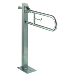 MEDICLINICS BGC710CS Barra Ayuda Abatible Suelo Inox Satinado