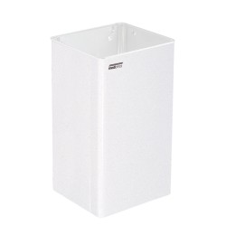 MEDICLINICS PP1065 Papelera abierta Blanco