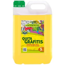 MONESTIR GH026JN Quitagrafitis Marcas De Goma Restos De Pintura y Rayas De Rotulador 5L