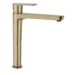 RAMONSOLER 3602OC ALEXIA Grifo de Lavabo XL S2 Color Oro Cepillado