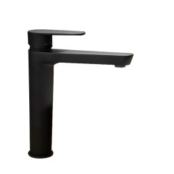 RAMONSOLER 3610NM ALEXIA Grifo Lavabo Caño Alto Negro Mate