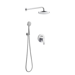 ROCA A5D0518C00 MONODIN Pack Grifo Monomando Baño/Ducha Empotrado