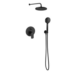 ROCA A5D186ENB0 CALA Pack Basic Empotrado Monomando Baño-Ducha Negro Mate