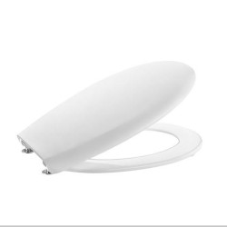 ROCA A801B6000B VICTORIA Asiento WC Bisagras Inox Blanco