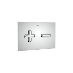 ROCA A890185001 PL6 ONE DUAL Pulsador Placa de Accionamiento Cromo Posterior a 2021