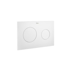 ROCA A890189207 PL10 ONE DUAL Placa de Accionamiento Blanco Mate Posterior a 2021