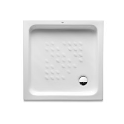ROCA ITALIA Plato de Ducha Cuadrado Porcelana Blanco