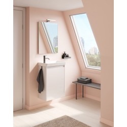 ROYO C0072007 ENJOY Conjunto Mueble de Baño Mini Completo 45 cm Blanco Brillo
