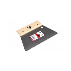 RUBI 71927 Espátula-Peine Acero 18 Cm. (3X3) Triangular