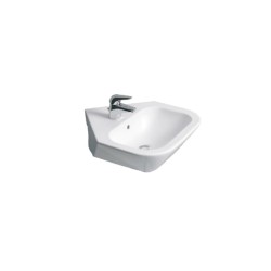 SANITANA NEXO Lavabo Mural de Esquina 50 Blanco Brillo