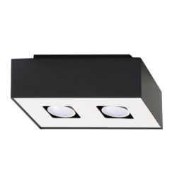 SOLLUX SL.0071 Lámpara de Techo MONO 2 Negro