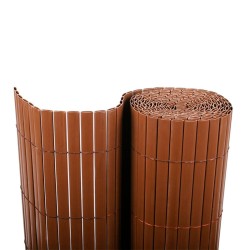 BONERVA MAL0641 Cañizo PVC Doble Cara 2x3M Color Chocolate