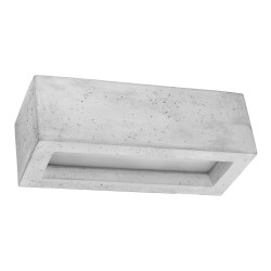SOLLUX SL.0992 Lámpara de Pared VEGA 30 Hormigón