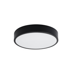 SOLLUX SL.1244 ONYX Plafón 40 Negro LED 3000K