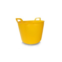 RUBI 88720 Capazo Plástico Amarillo N3 Flextub (40 L.)