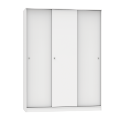 MUEBLES PITARCH Armario 3 Puertas Correderas Blanco