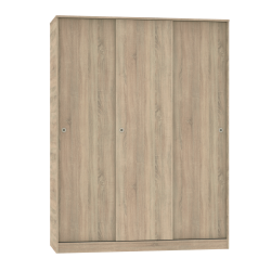 MUEBLES PITARCH Armario 3 Puertas Correderas Roble Cambrian